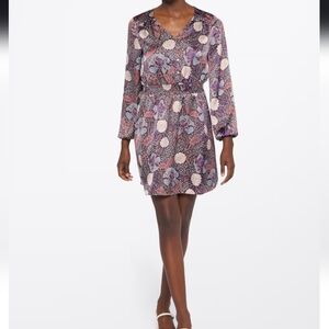 Daniel Rainn Vintage Floral Long Sleeve Dress